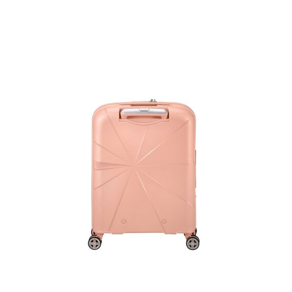 American Tourister Starvibe Spinner 55/20 Exp Tsa Metallic Peach