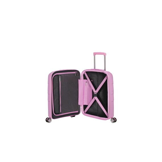 American Tourister Starvibe Spinner 55/20 Exp Tsa Metallic Pastel Lavender