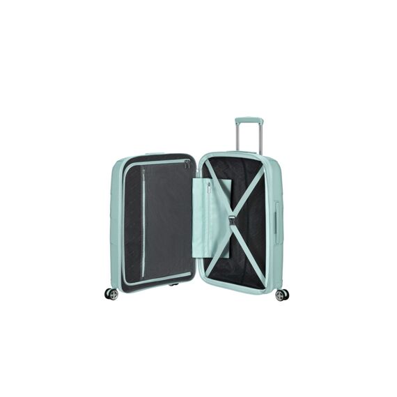 American Tourister Starvibe Spinner 67/24 Exp Tsa Metallic Surf Blue