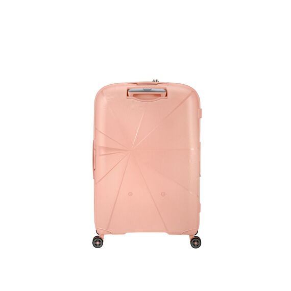 American Tourister Starvibe Spinner 77/28 Exp Tsa Metallic Peach