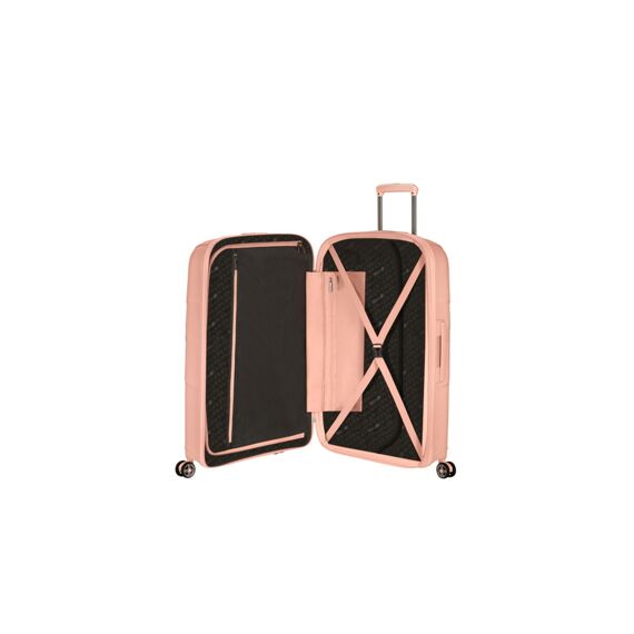 American Tourister Starvibe Spinner 77/28 Exp Tsa Metallic Peach