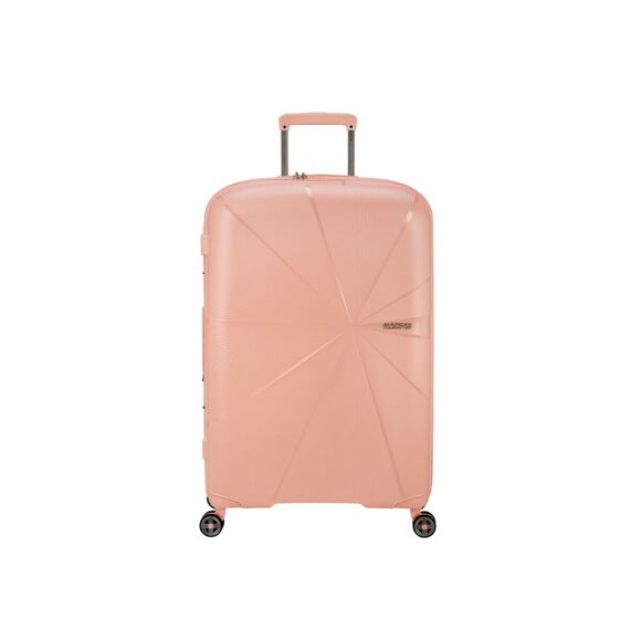 American Tourister Starvibe Spinner 77/28 Exp Tsa Metallic Peach