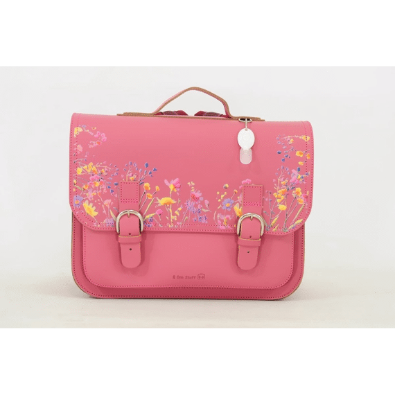 Own Stuff Boekentas Klassiek Wilde Bloemen Antiek Roze