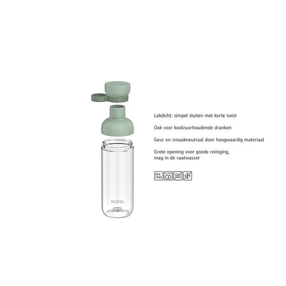 Mepal Vita Waterfles Vivid Mauve 900Ml