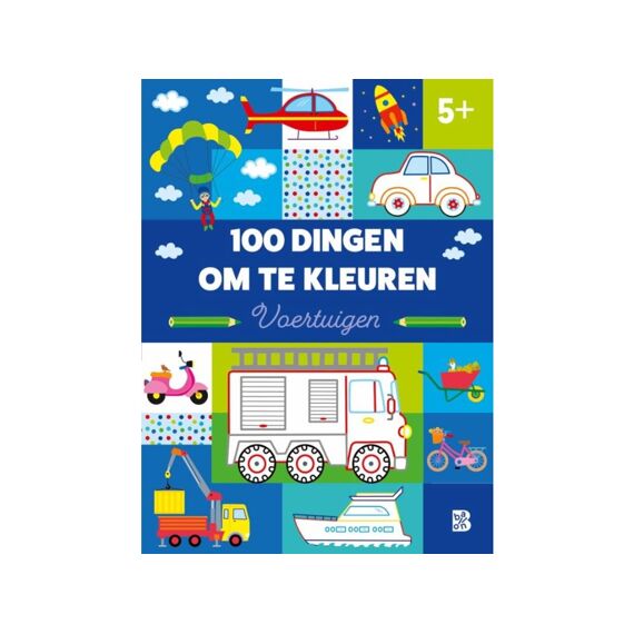 100 Dingen Om Te Kleuren Voertuigen