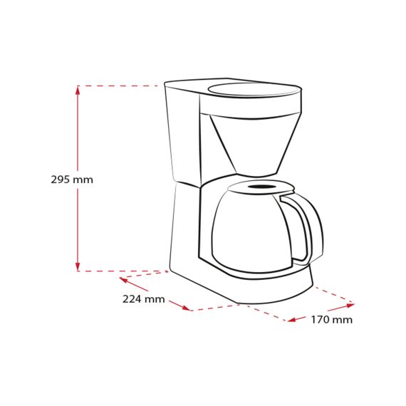 Melitta Koffiezetapparaat Easy Ii Zwart