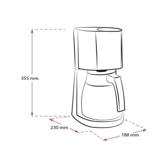 Melitta Filterkoffiezetapparaat Enjoy Therm Zwart