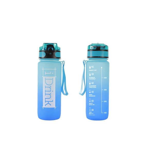 I Total Tritan Fles Lichtblauw En Blauw 750Ml