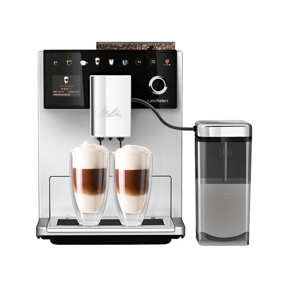 Melitta Volautomiatsche Espressomachine Latte Select Zilver