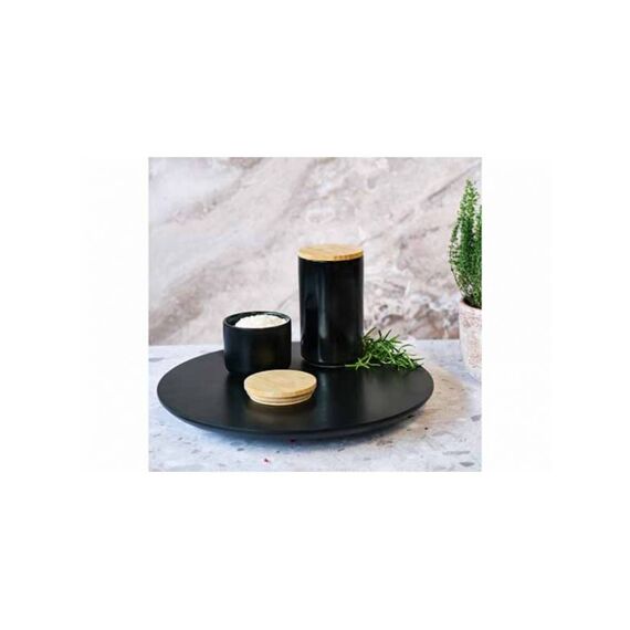 Black&Wood Lazy Susan D39.5Xh3Cm Bamboe