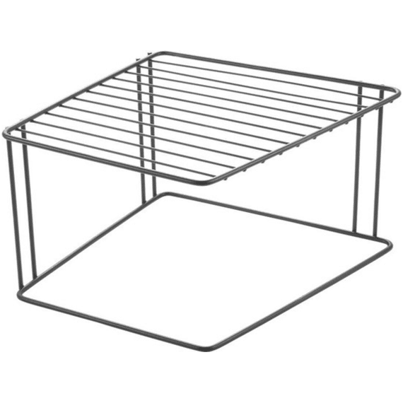 Quick Box Smart Kitchen Box Hoekrek Voor Borden Lava Touch Therm Zwart 25X25X19Cm