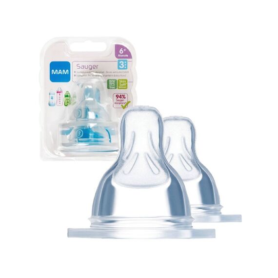 Mam Zuigspenen 2 Pack 6M+