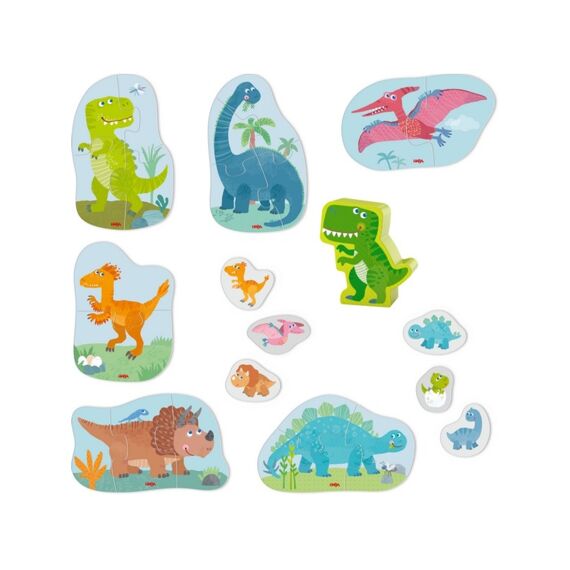 Haba 6 Eerste Puzzels - Dino'S