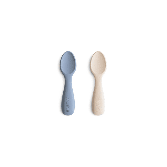 Mushie Lepel Starter 2-Pack Siliconen