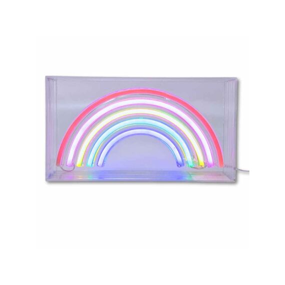 I Total Led Sign Rainbow