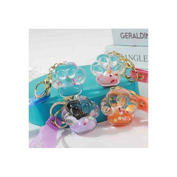 I Total Bubble Sleutelhanger Pootjesvorm Assortiment