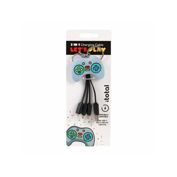 I Total 3-In-1 Kabel Laten We Spelen