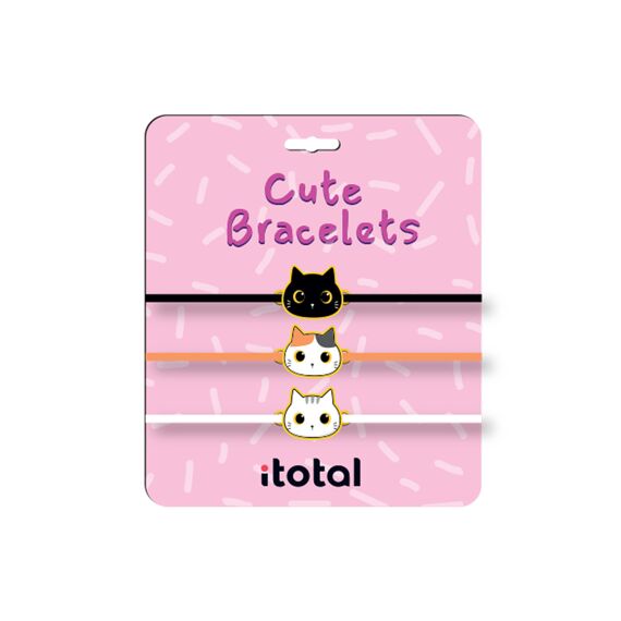 Total Armbandjes Kat 3St Set