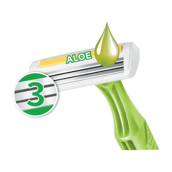 Bic Scheersysteem Wegwerp Pure 3 8St