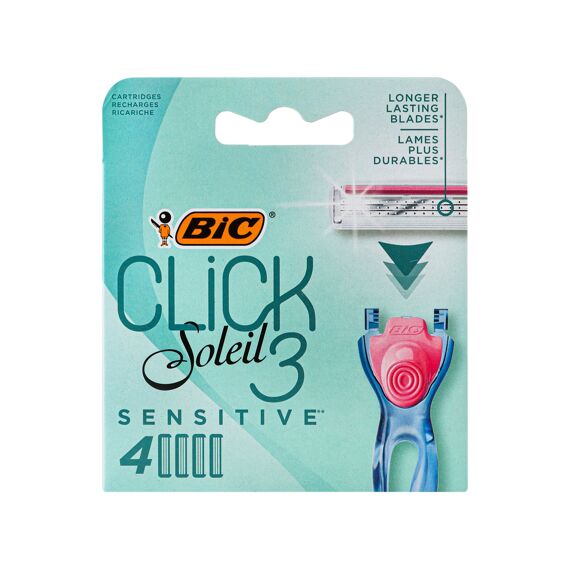 Bic Scheermesjes Click 3 Sensitive 4St