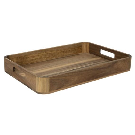 Dienblad 38X26X4.9Cm Acacia