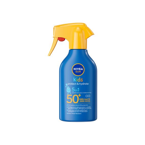 Nivea Zonbescherming Spray Kids Protect En Hydrate Spf50+ 270Ml