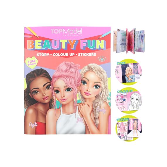 Topmodel Kleurboek Beauty Fun