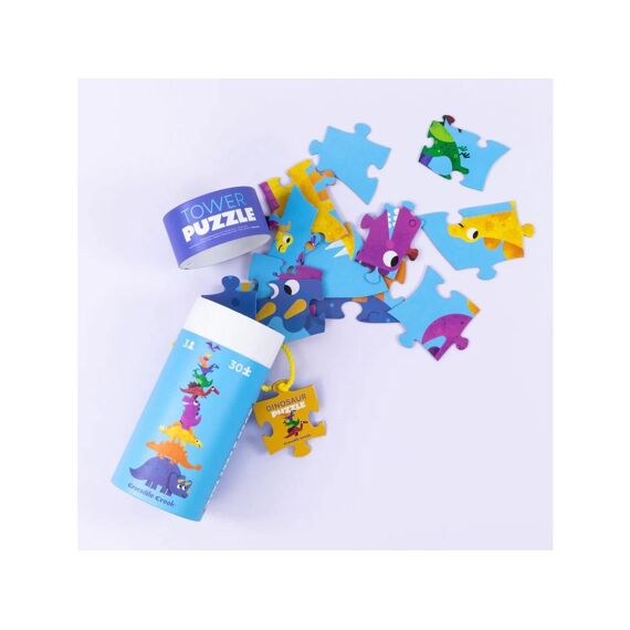 Crocodile Creek Tower Puzzel 30 Stuks - Dinosaurussen