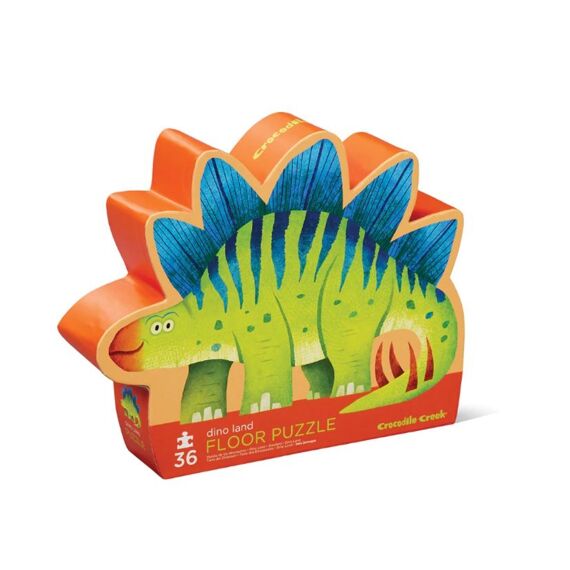 Crocodile Creek Shaped Box Puzzel 36 Stuks - Dino Land