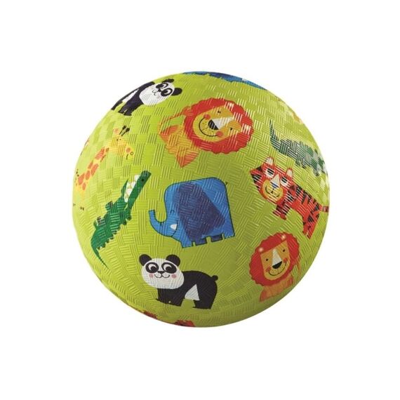 Crocodile Creek Natuurrubber Bal 18Cm -  Jungle