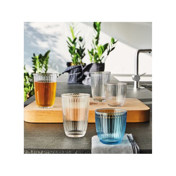 Bormioli Rocco Line Waterglas 29Cl Blauw Set 6