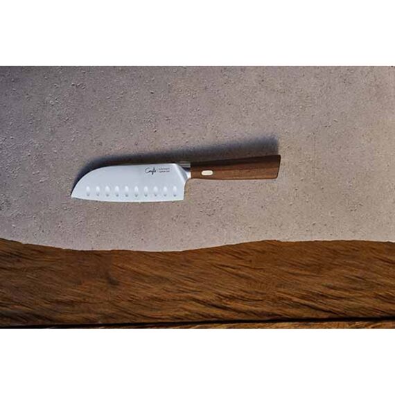 Couteaux & Co Santokumes 12,5Cm Walnoten Handvat