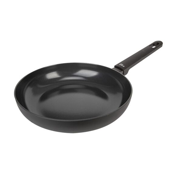 Full Black Wok Zwart D28Xh7,8Cm Aluminiu M Alle Vuren