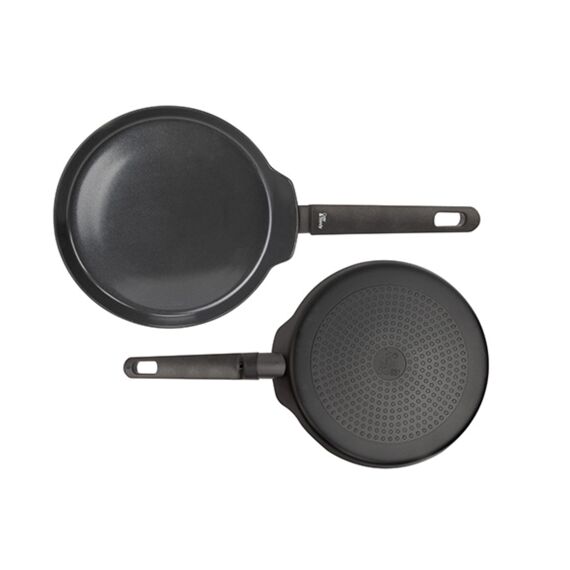 Full Black Pannenkoekenpan Zwart D24Xh1, 8Cm Aluminium Alle Vuren