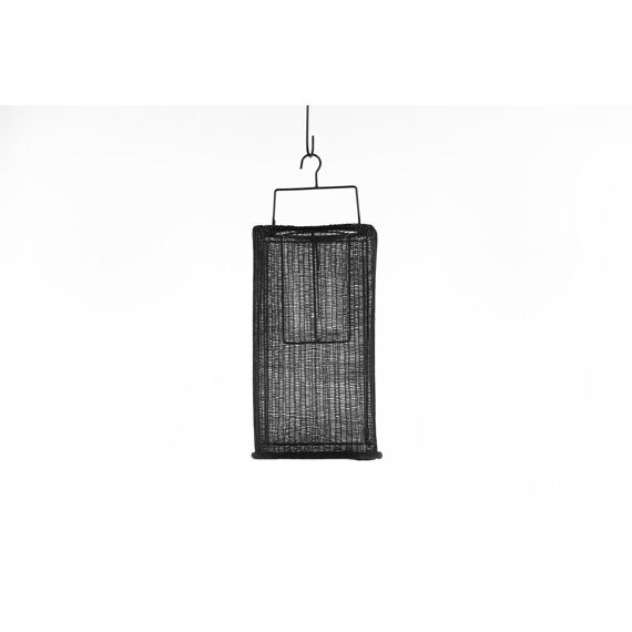 Yarn Lantern - Windlicht - Black - L20.5X20.5Xh35.5Cm