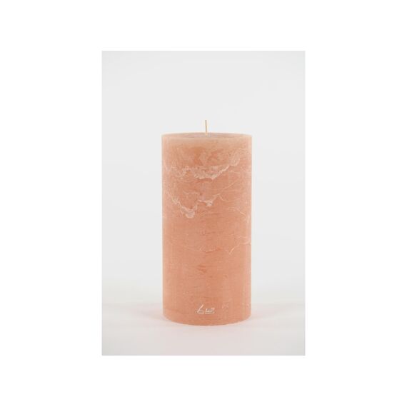 Luz Your Senses Rustic - Cilinderkaars - Peach Nougat - 10Xh20Cm