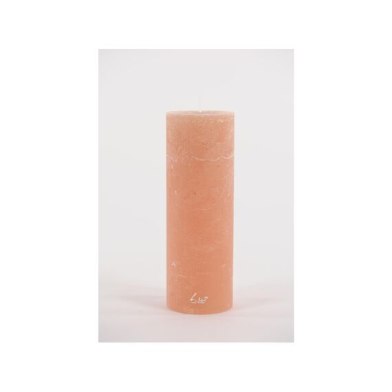 Luz Your Senses Rustic - Cilinderkaars - Peach Nougat - 7Xh20Cm