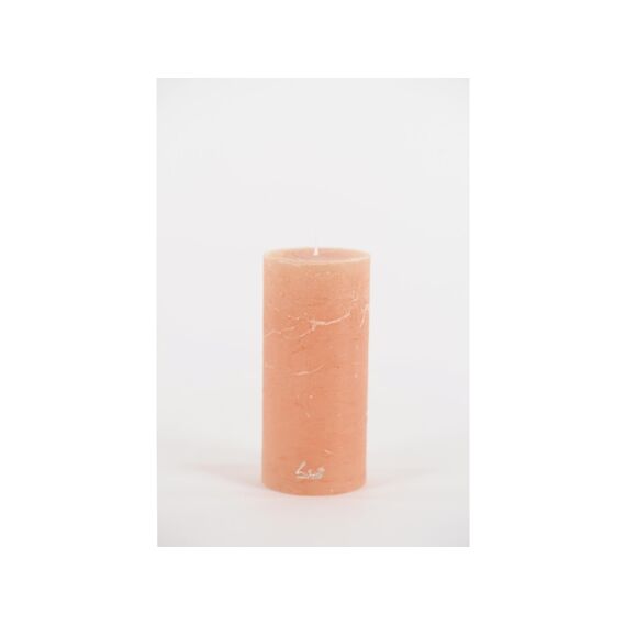 Luz Your Senses Rustic - Cilinderkaars - Peach Nougat - 7Xh15Cm