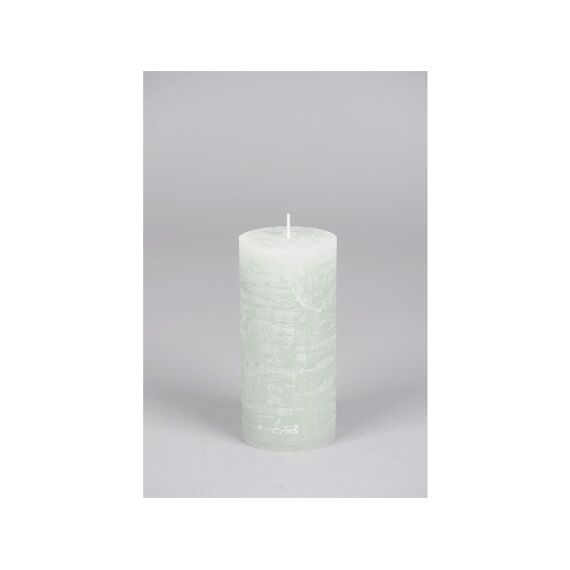 Luz Your Senses Rustic - Cilinderkaars - Sea Foam - 7Xh15Cm