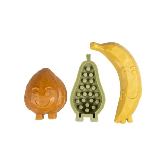 Duvo+ Garden Bites Fruity Friends L - 12,5Cm - 3St Gemengde Kleuren