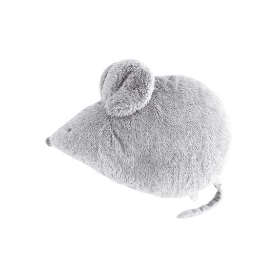 Dimpel Maude Muis Knuffel Pillou Lichtgrijs