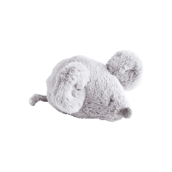 Dimpel Maude Muis Muziekknuffel Lichtgrijs
