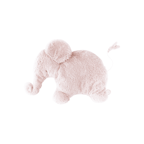 Dimpel Oscar Olifant Muziekknuffel Lichtroze