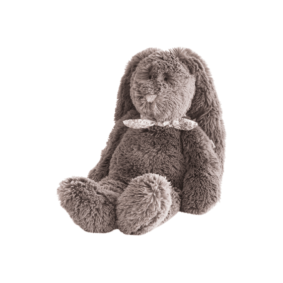 Dimpel Flo Konijn Knuffel Liberty Grijsbruin 18Cm