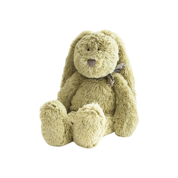 Dimpel Flo Konijn Knuffel Liberty Groen 25Cm