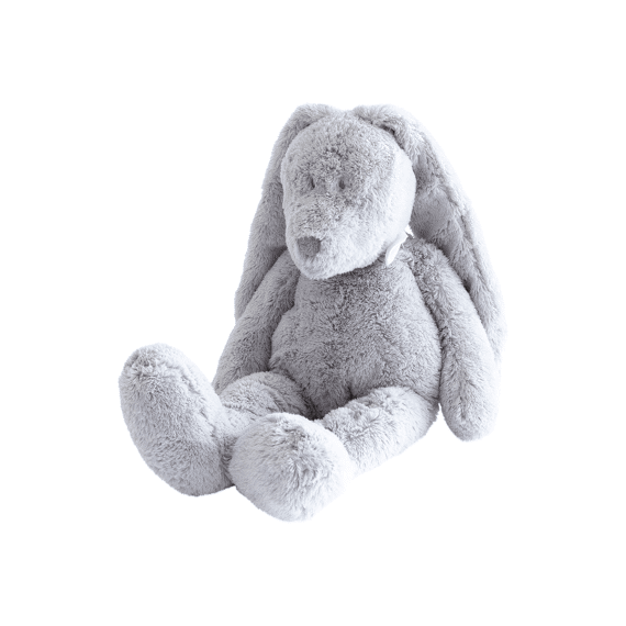 Dimpel Flor Konijn Knuffel Lichtgrijs 32Cm
