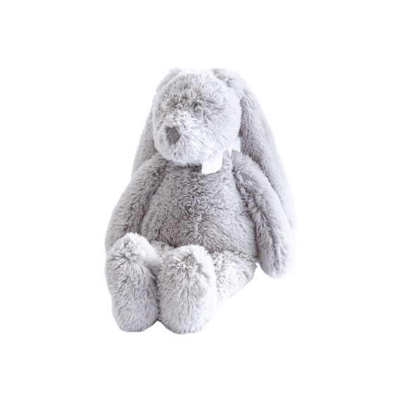 Dimpel Flor Konijn Muziekknuffel Lichtgrijs