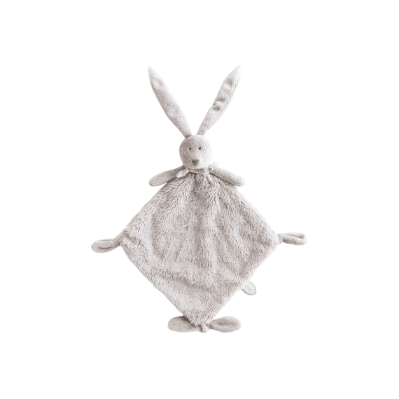 Dimpel Flor Konijn Doudou Grijsbeige