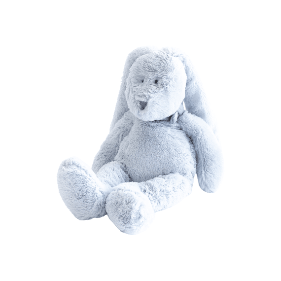 Dimpel Flor Konijn Knuffel Blauw 25Cm