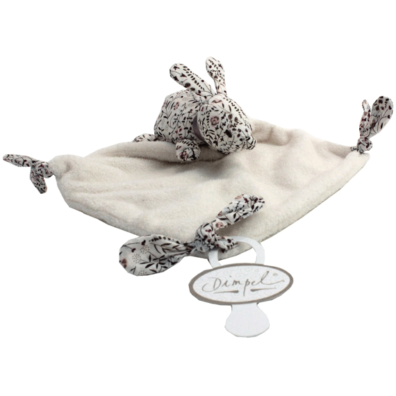 Dimpel Lila Konijn All Berries Doudou Wit